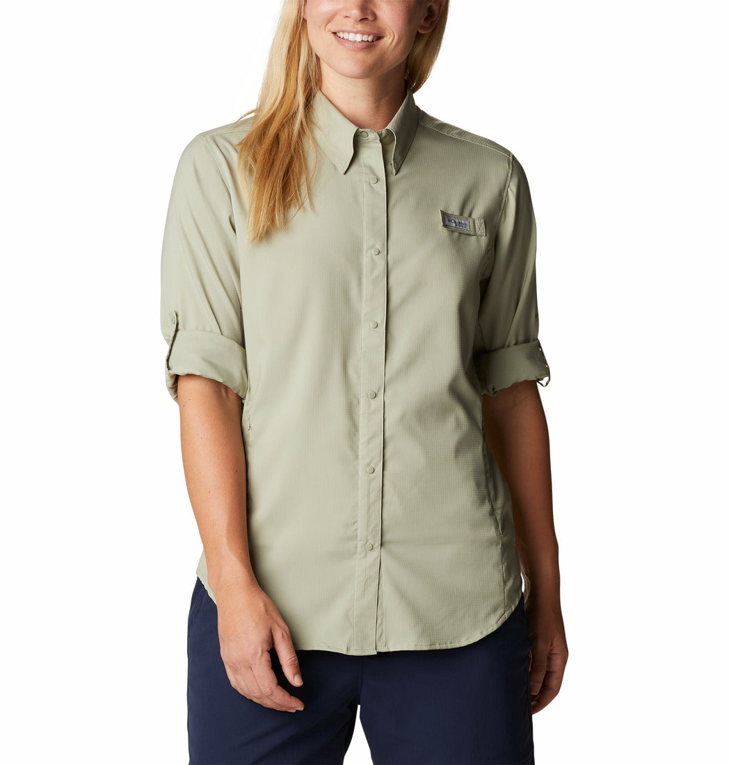 CAMISA TAMIAMI™ II MANGA LARGA PARA MUJER / COLUMBIA