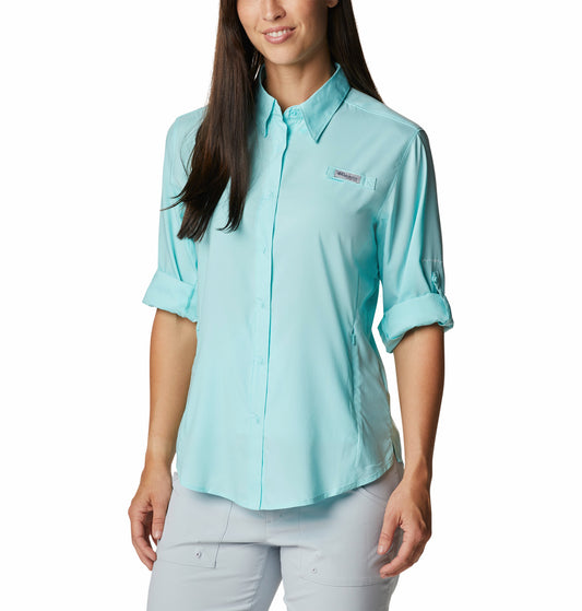 CAMISA TAMIAMI™ II MANGA LARGA PARA MUJER / COLUMBIA