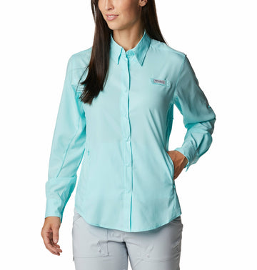 CAMISA TAMIAMI™ II MANGA LARGA PARA MUJER / COLUMBIA