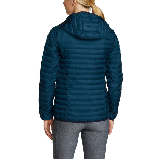 CHAQUETA CON CAPOTA DE MUJER MICROLIGHT DOWN / EDDIE BAUER