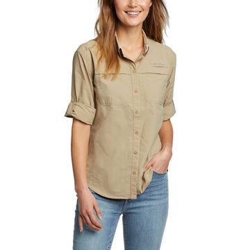 CAMISA MUJER / ADVENTURER PRO FIELD MANGA LARGA / EDDIE BAUER