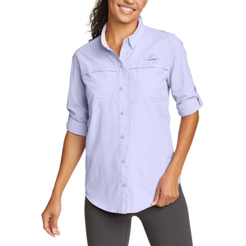 CAMISA MUJER / ADVENTURER PRO FIELD MANGA LARGA / EDDIE BAUER