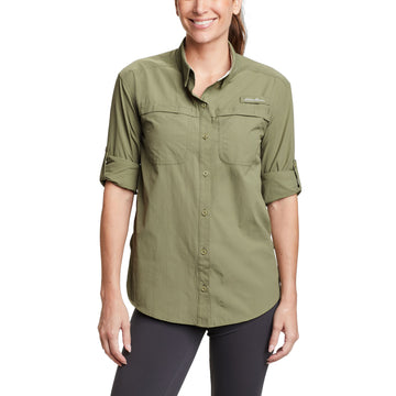 CAMISA MUJER / ADVENTURER PRO FIELD MANGA LARGA / EDDIE BAUER