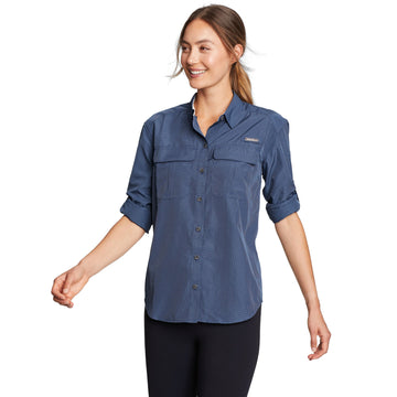 CAMISA MUJER / ADVENTURER PRO FIELD MANGA LARGA / EDDIE BAUER