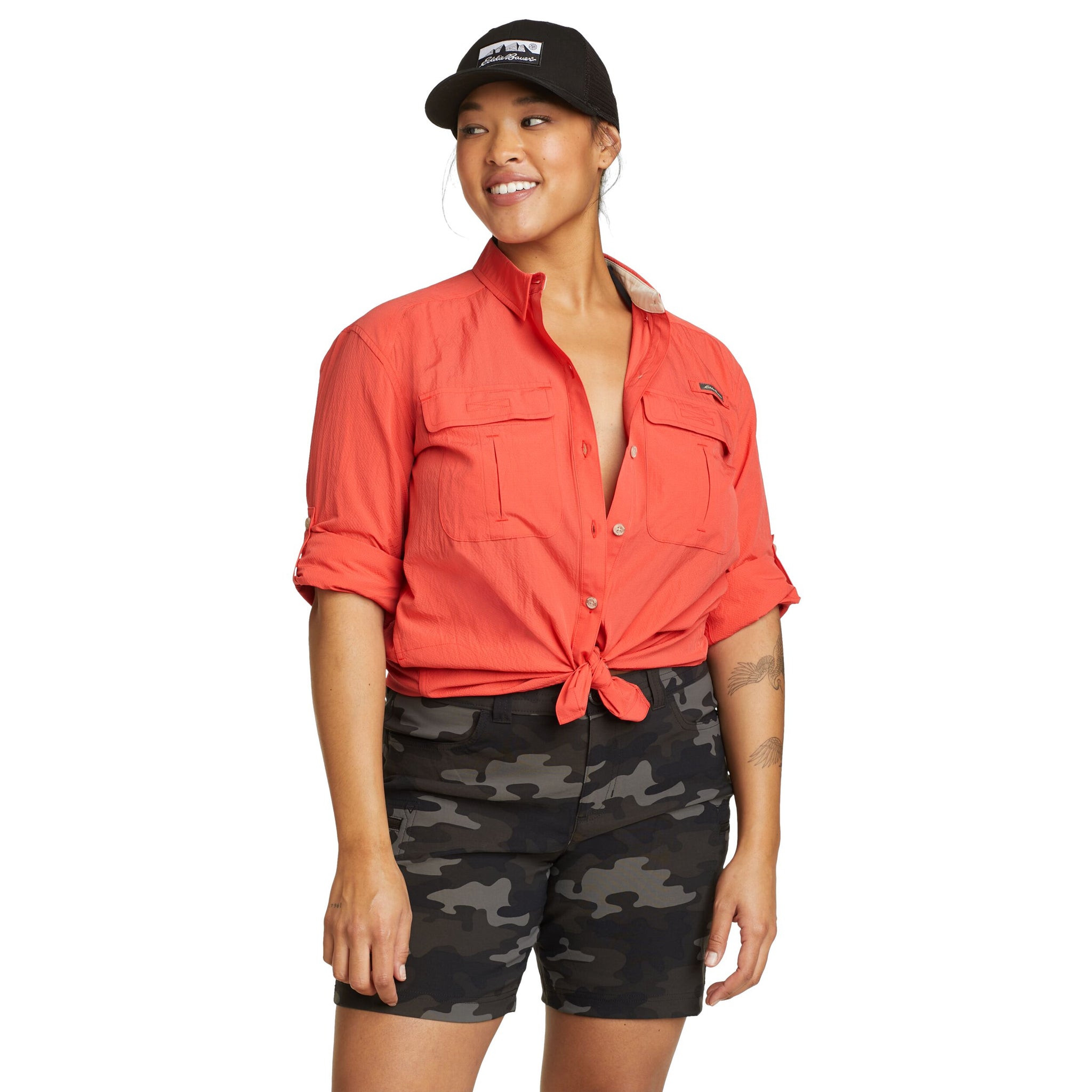 CAMISA MUJER / ADVENTURER PRO FIELD MANGA LARGA / EDDIE BAUER