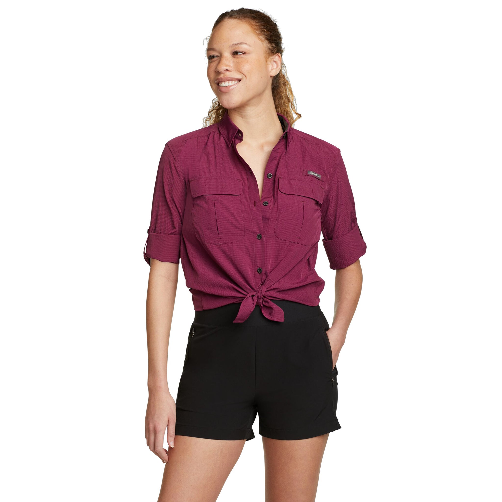 CAMISA MUJER / ADVENTURER PRO FIELD MANGA LARGA / EDDIE BAUER