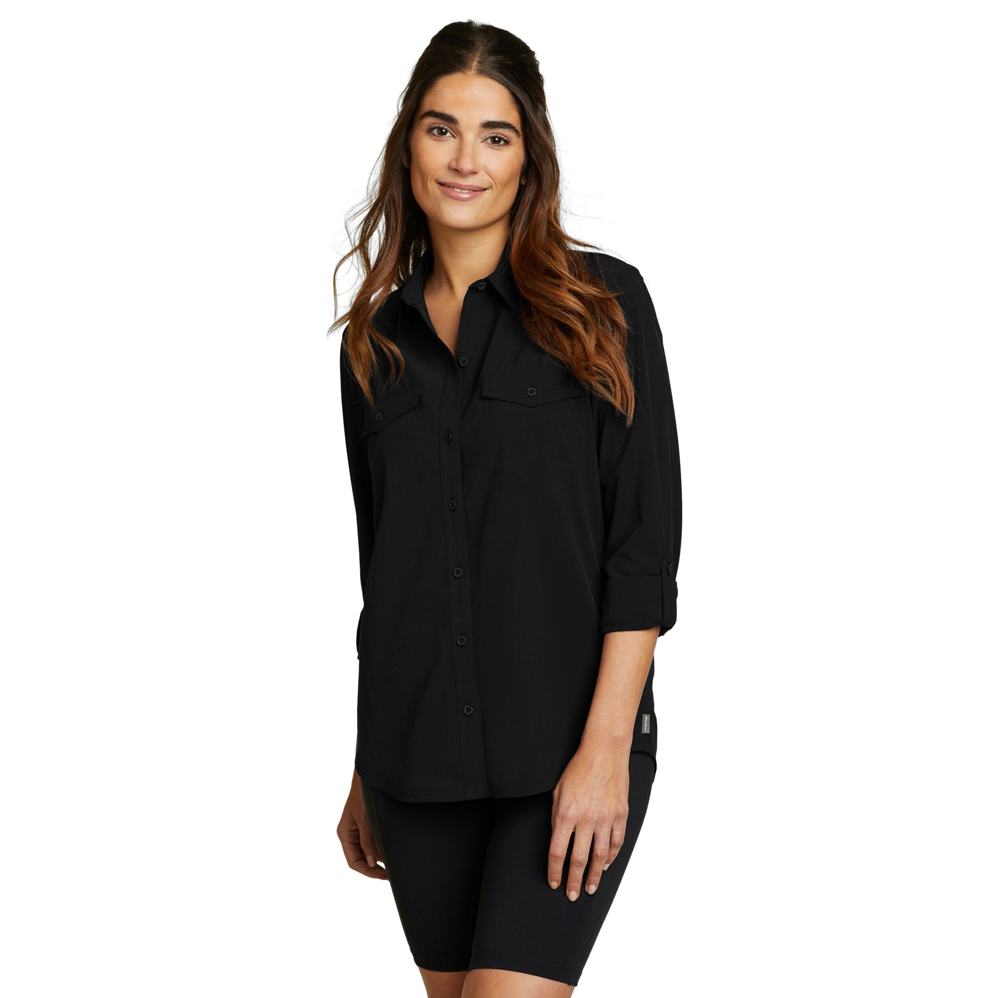 CAMISA MUJER / DEPARTURE 2.0 ML / EDDIE BAUER