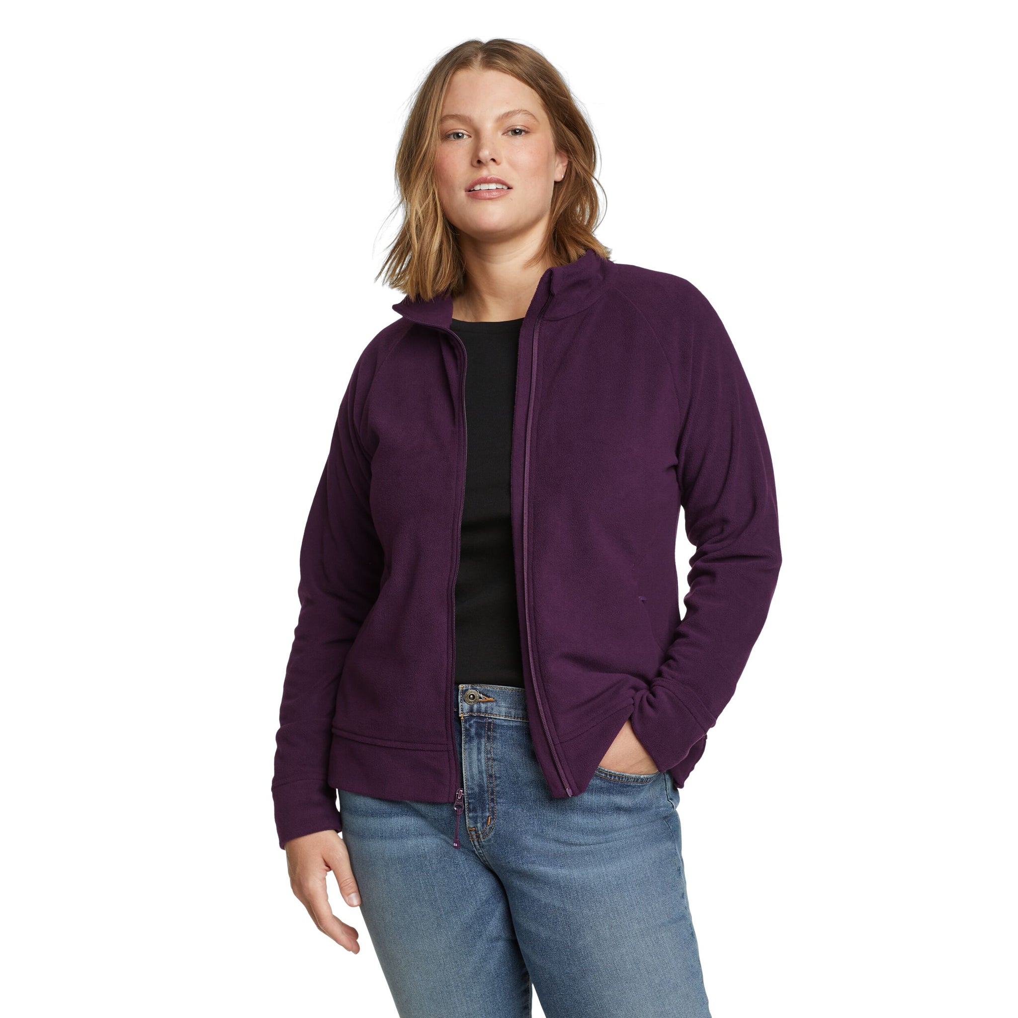 CHAQUETA FLEECE DE MUJER QUEST FULL ZIP FLEECE / EDDIE BAUER