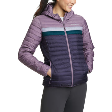 CHAQUETA CON CAPOTA DE MUJER MICROLIGHT DOWN HOODIE / EDDIE BAUER