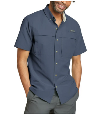 CAMISA HOMBRE/ RIPSTOP GUIDE MC - EDDIE BAUER