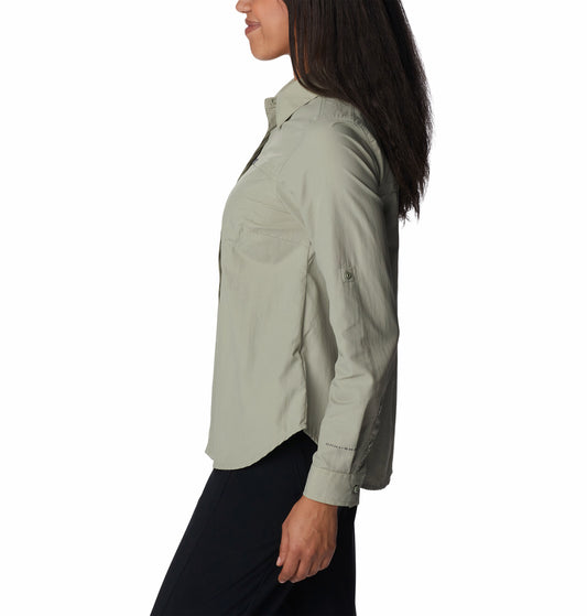 CAMISA COLUMBIA SILVER RIDGE 3.0 LS PARA MUJER