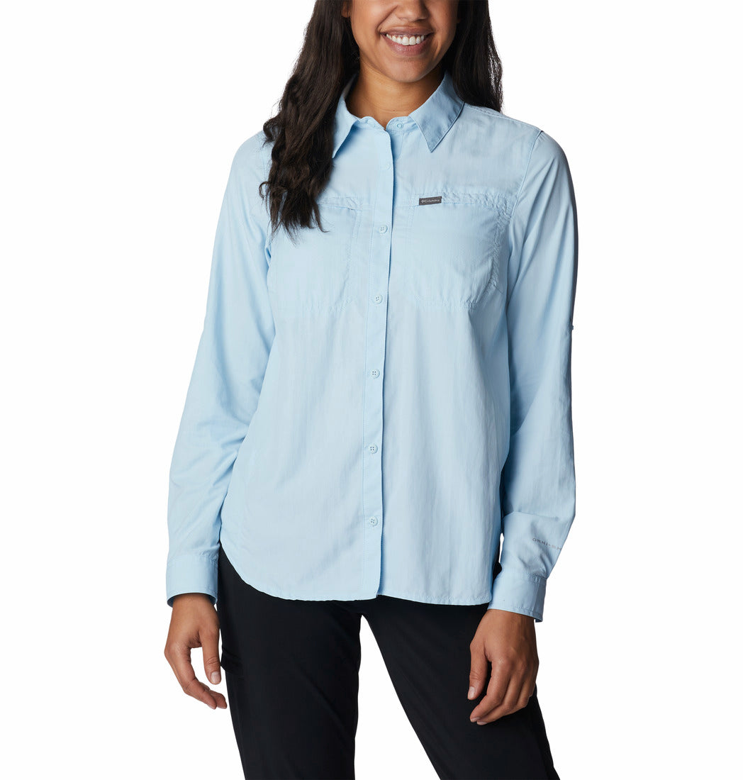 CAMISA COLUMBIA PARA SENDERISMO SILVE RIDG UTILIT SH PARA MUJER