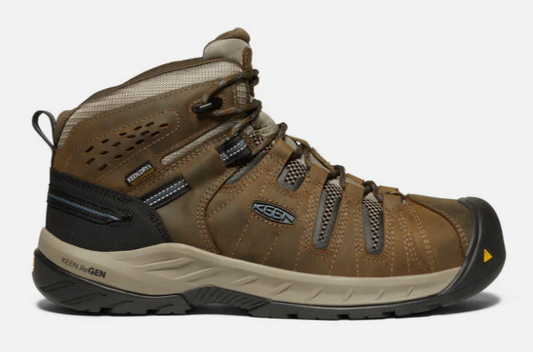 Bota impermeable Flint II para hombre (punta de acero) - KEEN