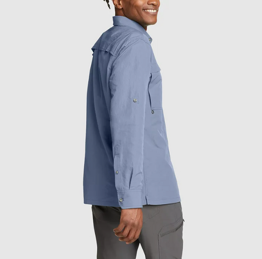 Camisa de manga larga Ripstop Guide para hombre - Eddie Bauer