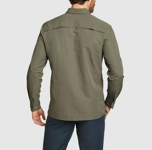 Camisa de manga larga Ripstop Guide para hombre - Eddie Bauer